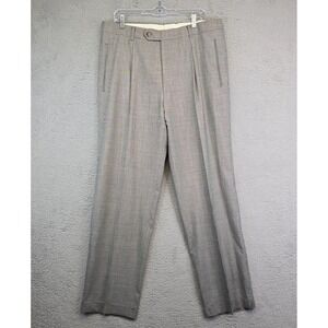 Hugo Boss Pants Mens‎ 36x32 Pleated Wool Drop Loop Dress Pants Suit Separate